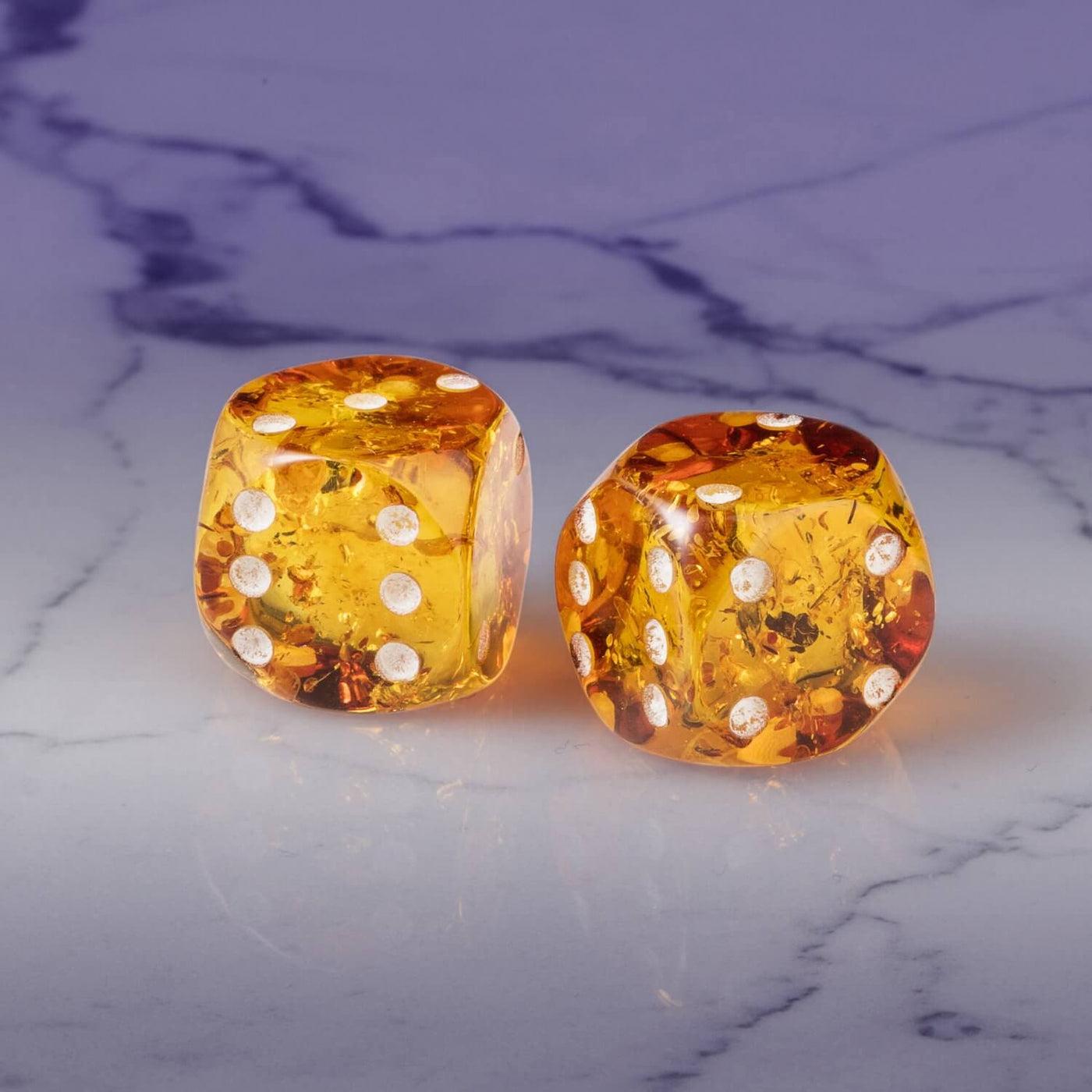 Daniel Steiger Baltic Amber Gemstone Dice