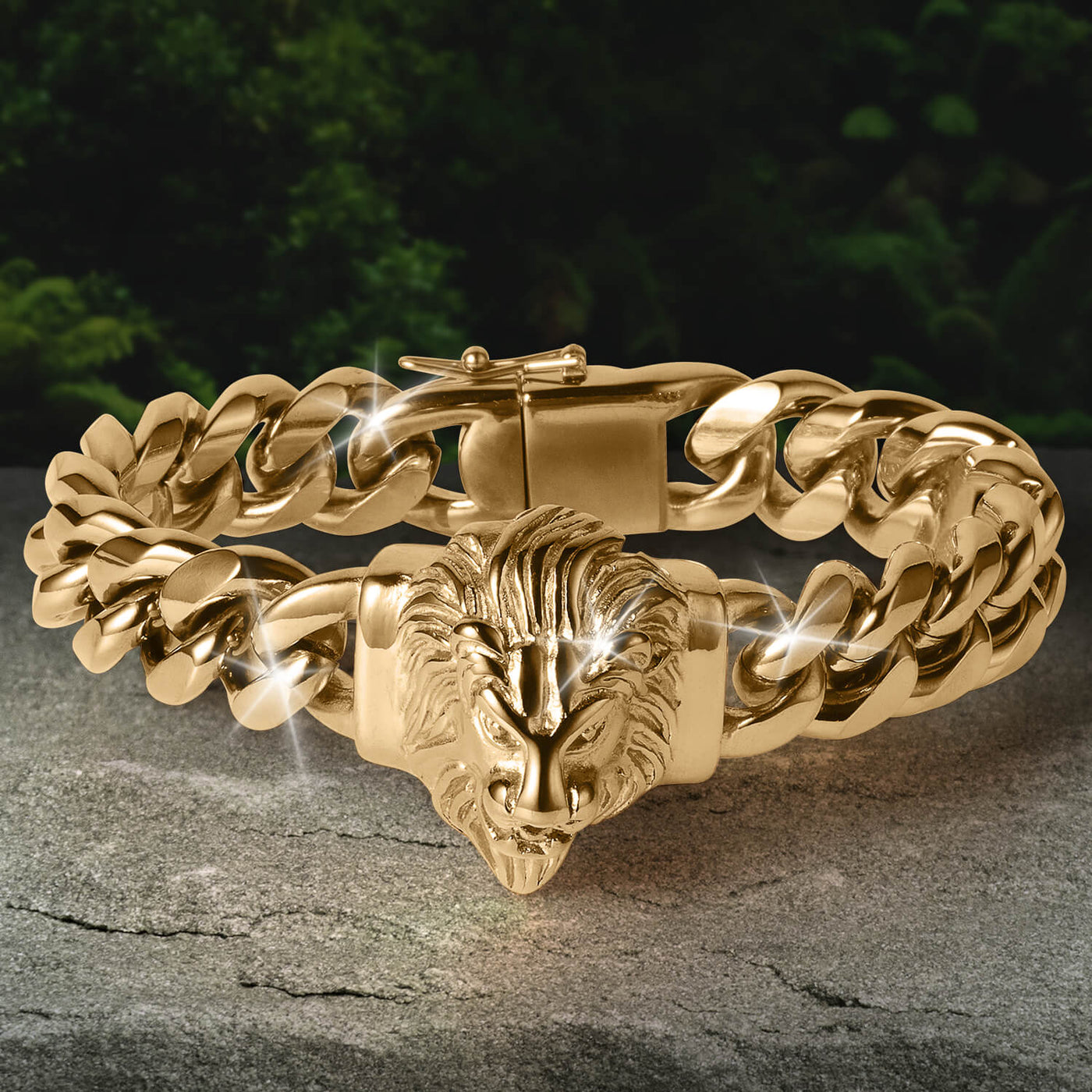 Daniel Steiger Golden Lionheart Bracelet