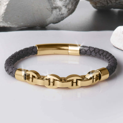 Daniel Steiger Urban Leather Bracelet