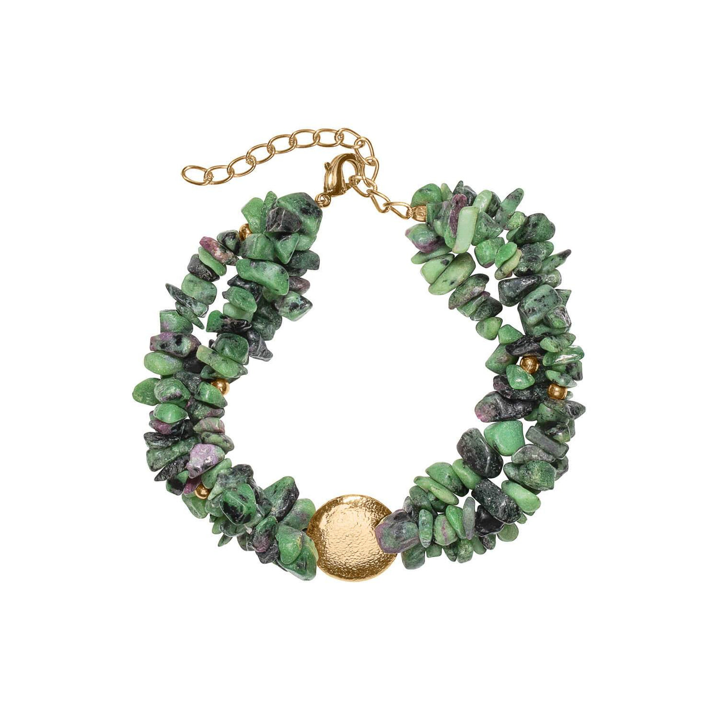 Daniel Steiger Vivacious Ruby - Zoisite Bracelet