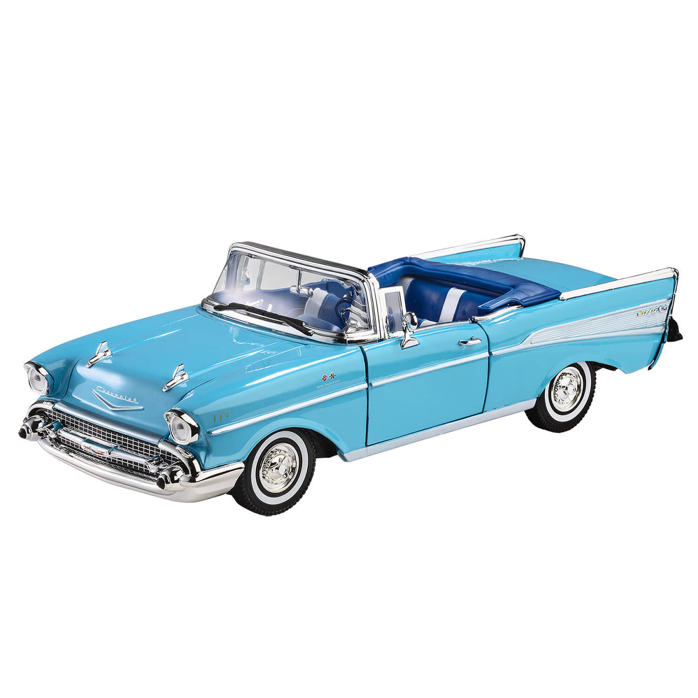 Daniel Steiger 1957 Chevrolet Bel Air Convertible Surf Blue