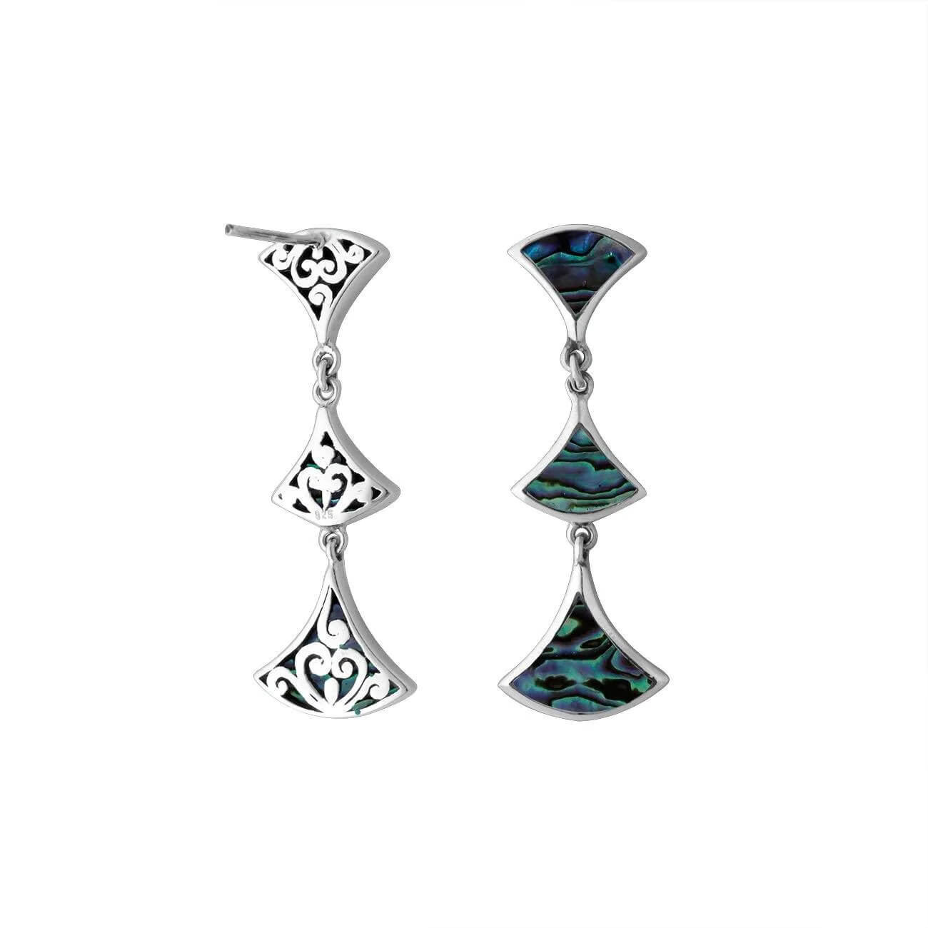 Daniel Steiger Danjo Abalone Earrings