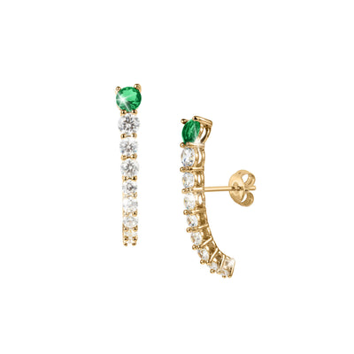 Daniel Steiger Bon Bon Evergreen Earrings