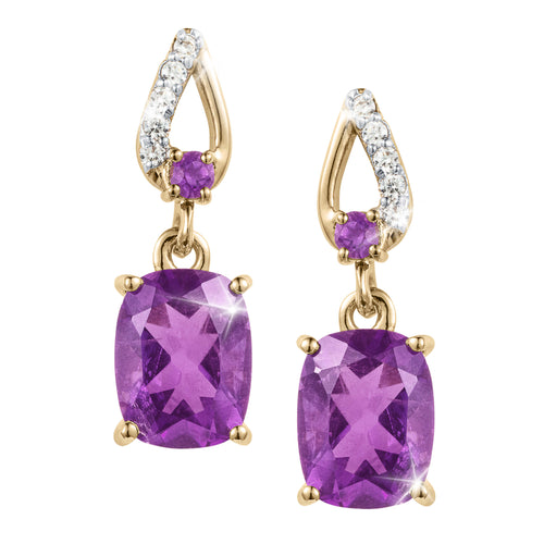 Daniel Steiger Enchanted Amethyst Earring