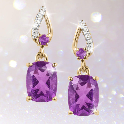 Daniel Steiger Enchanted Amethyst Earring