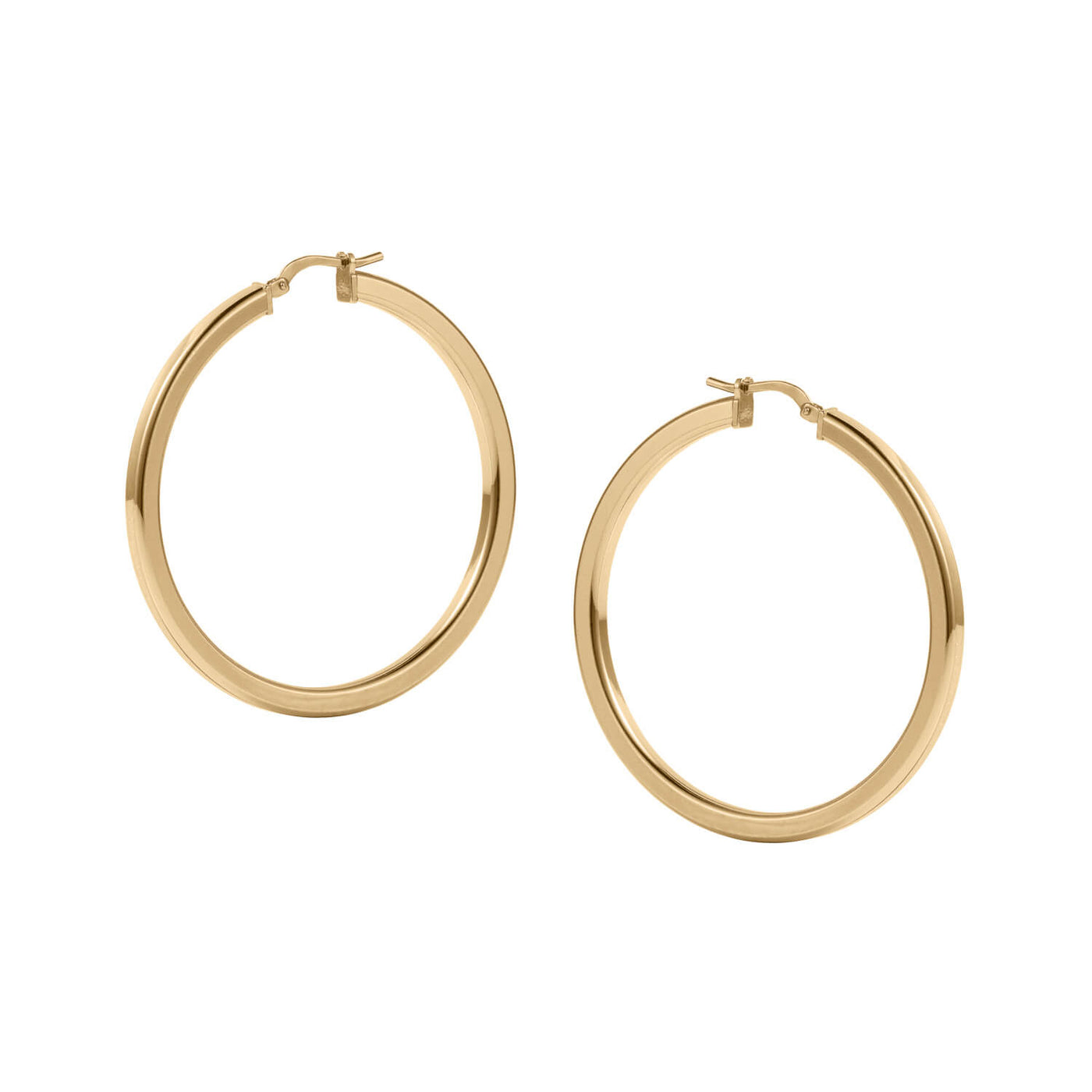 Daniel Steiger Hoopla Round Creole Earrings