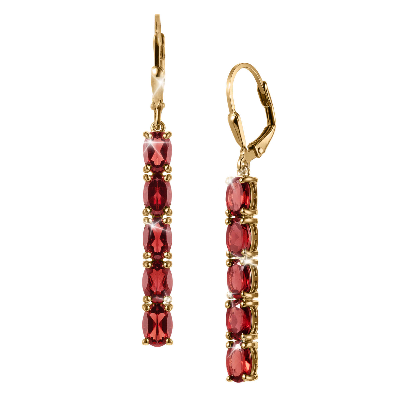 Daniel Steiger Decadent Garnet Earrings