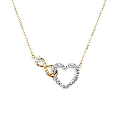 Daniel Steiger Infinity Heart Necklace