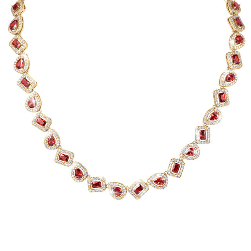 Daniel Steiger Scarlet Opulence Necklace