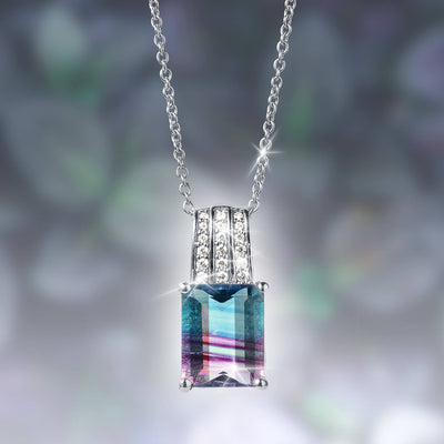 Daniel Steiger Ripple Fluorite Pendant