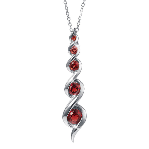 Daniel Steiger Angel Falls Garnet Pendant