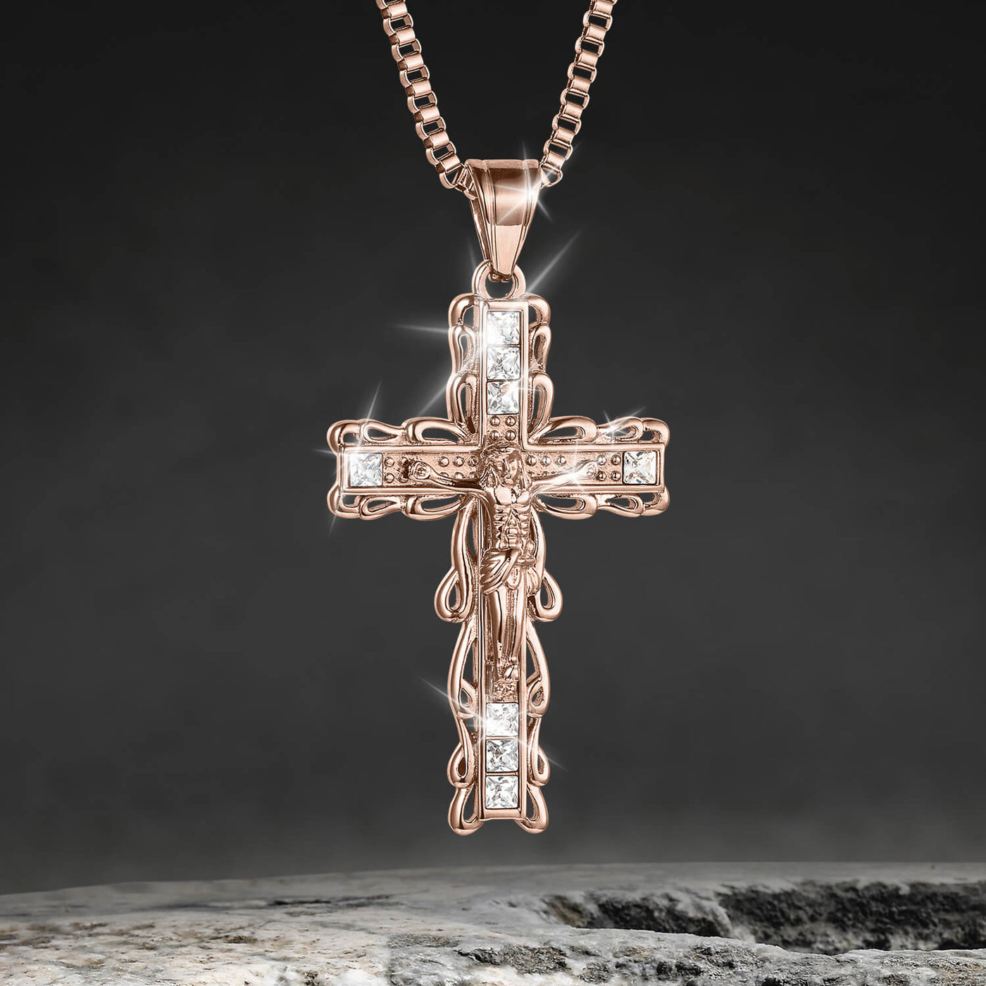 Daniel Steiger Revelation Crucifix Pendant