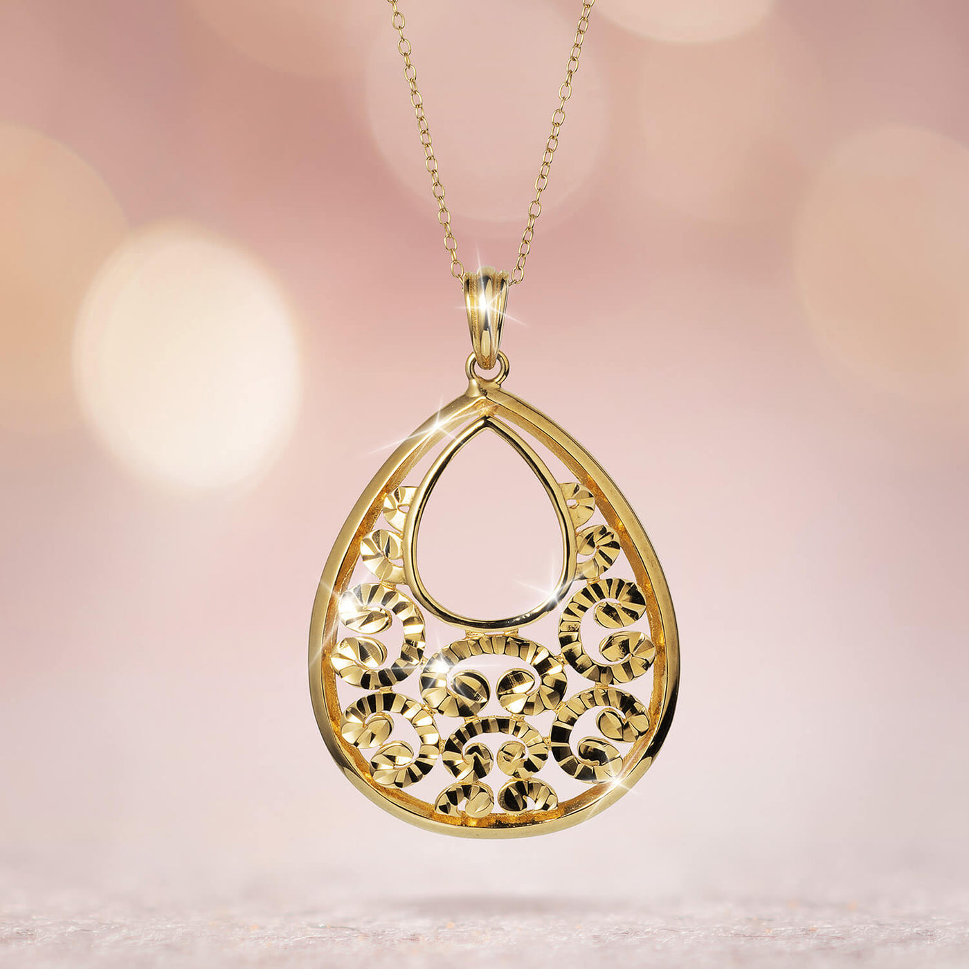 Daniel Steiger Golden Paloma Pendant