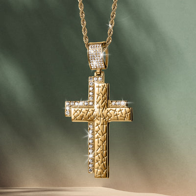 Daniel Steiger Luxe Double Cross Pendant