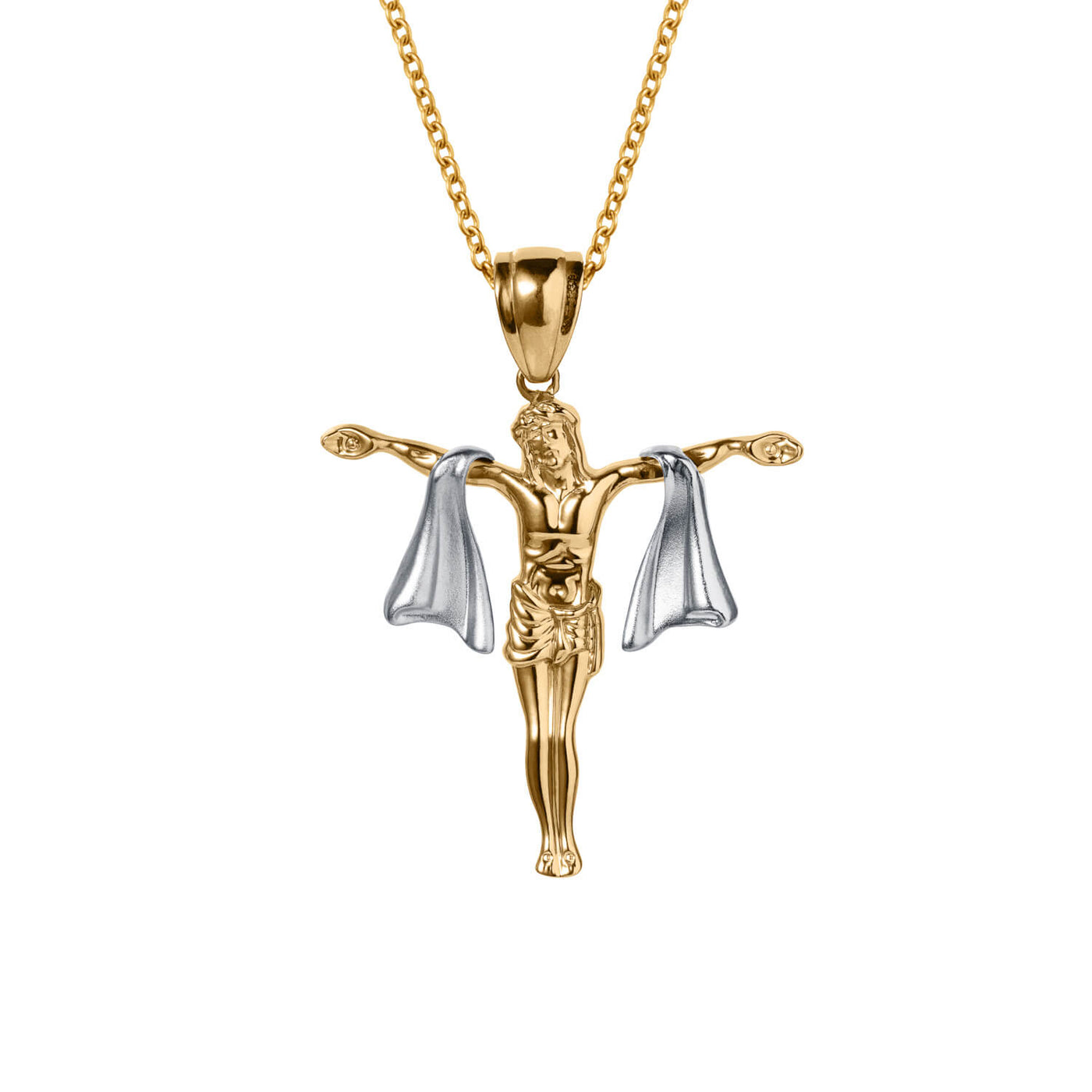 Daniel Steiger Enrobed Crucifix Pendant