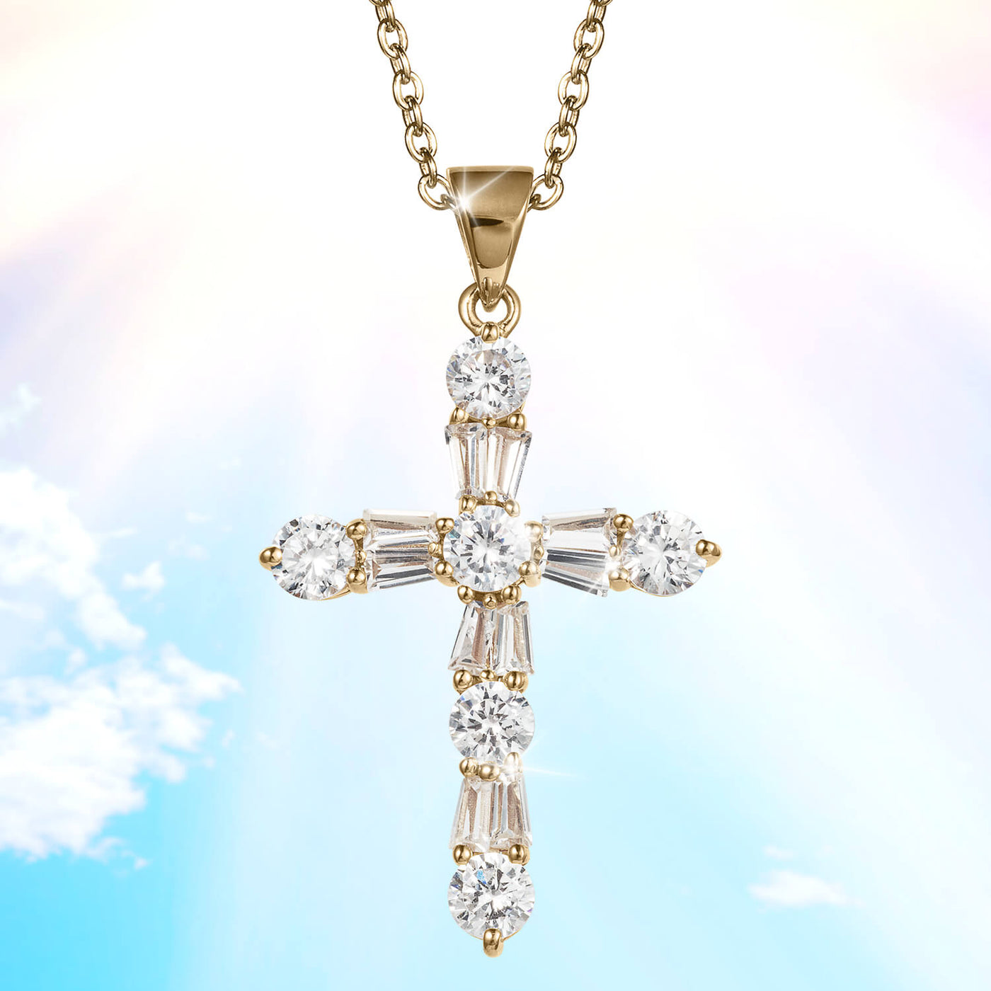 Daniel Steiger Shimmering Light Ladies Cross