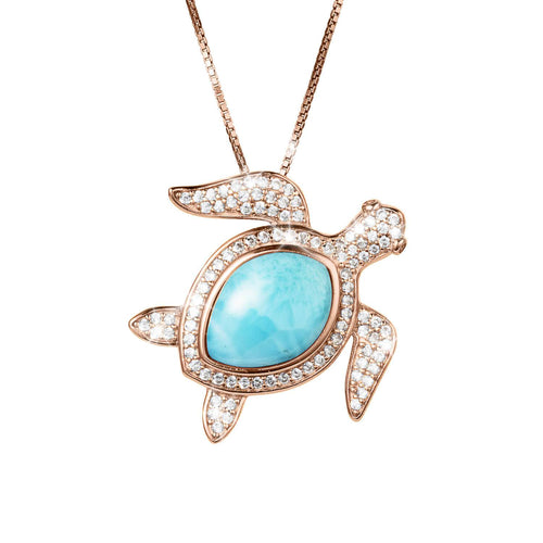 Daniel Steiger Summertide Turtle Pendant