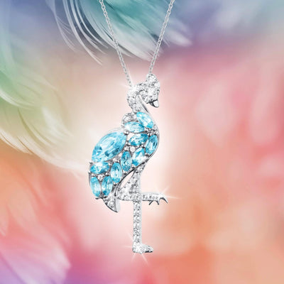 Daniel Steiger Flamingo Falls Topaz Pendant