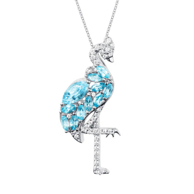 Daniel Steiger Flamingo Falls Topaz Pendant