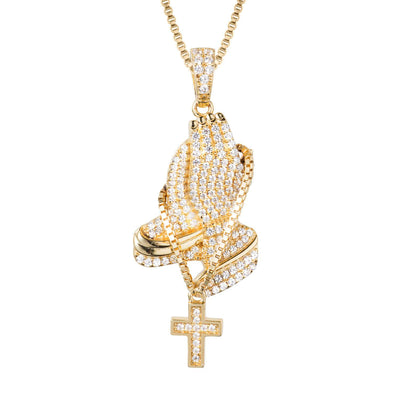 Daniel Steiger Praying Rosary Pendant