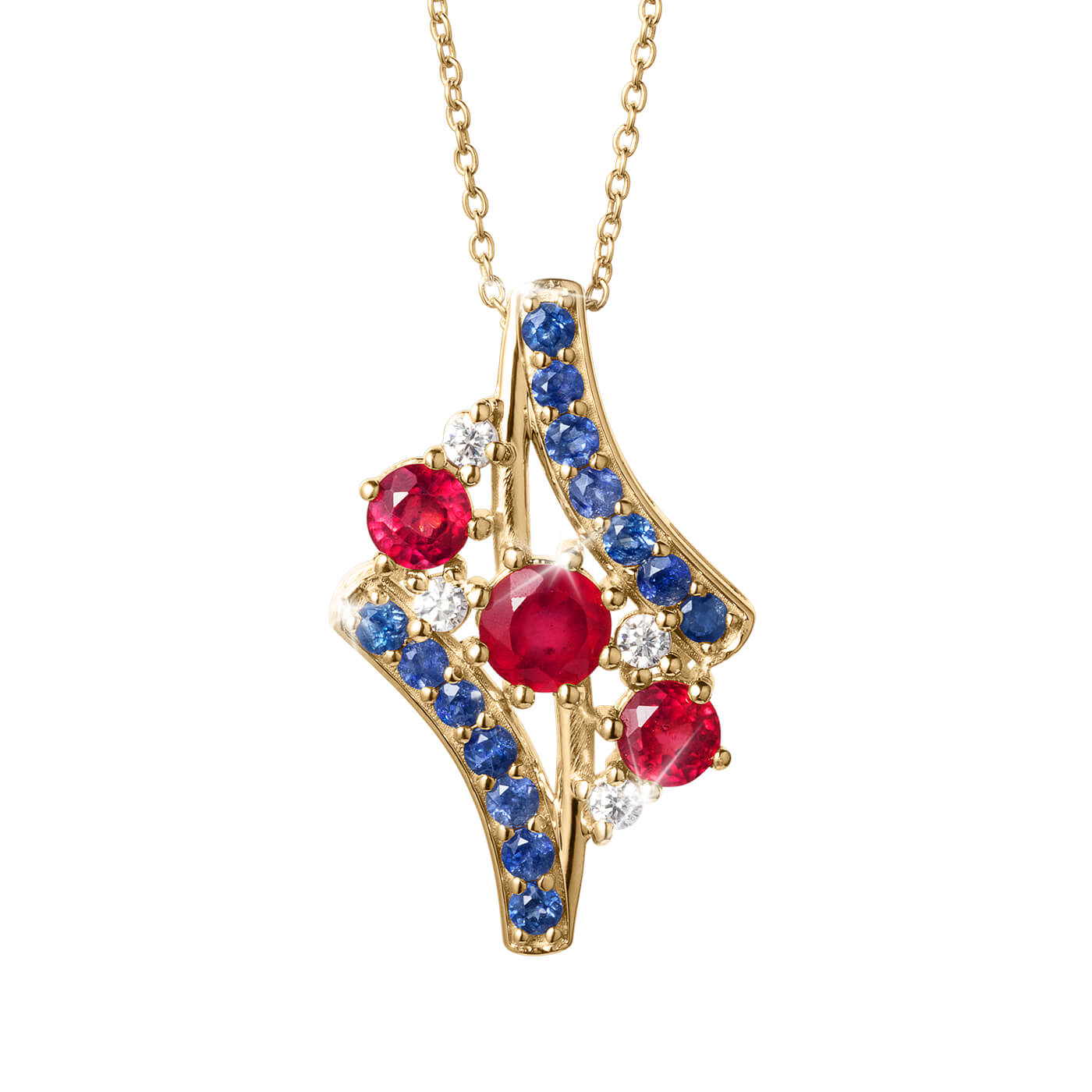 Daniel Steiger Cherries & Berries Pendant