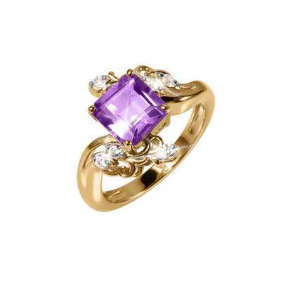 Daniel Steiger Amethyst Orchard Ring