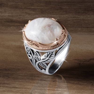 Daniel Steiger Moonstone Men's Ring