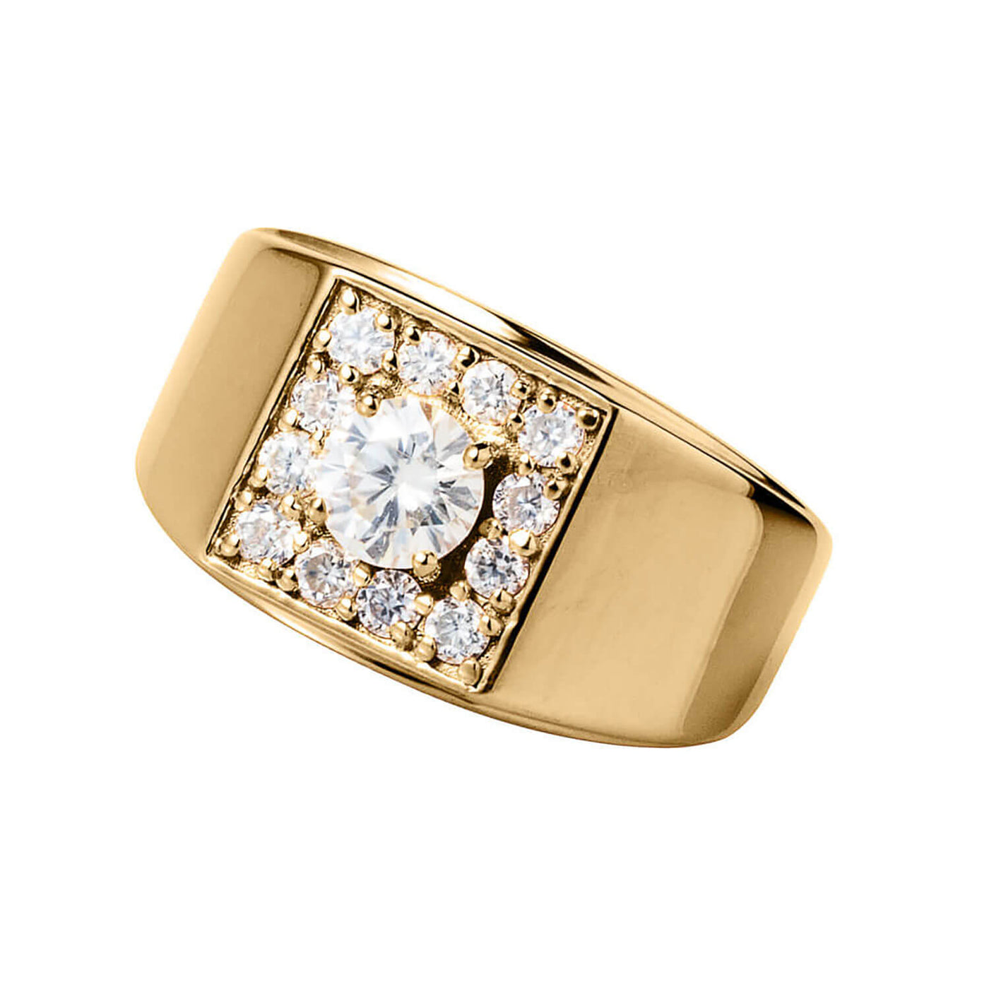 Daniel Steiger Moissanite Men's Ring