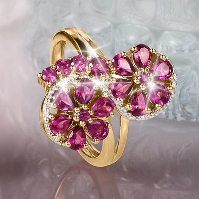 Daniel Steiger Cocktail Hour Rhodolite Ring