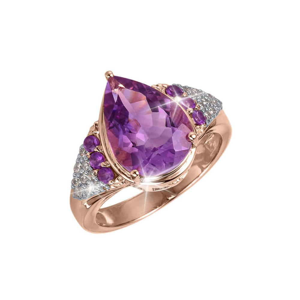 Daniel Steiger Summer Cocktail Amethyst Ladies Ring