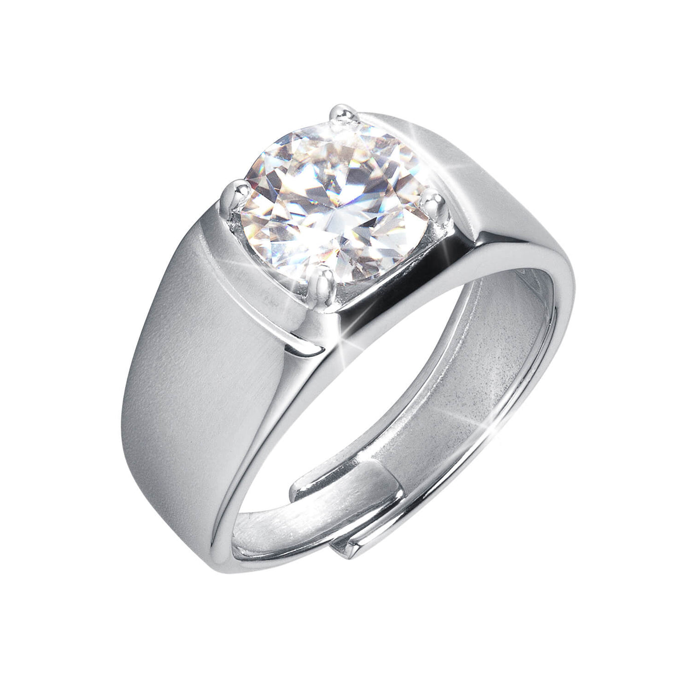 Daniel Steiger Sirius Moissanite Men's Ring