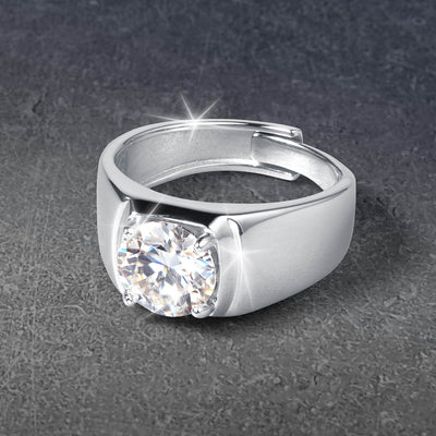 Daniel Steiger Sirius Moissanite Men's Ring