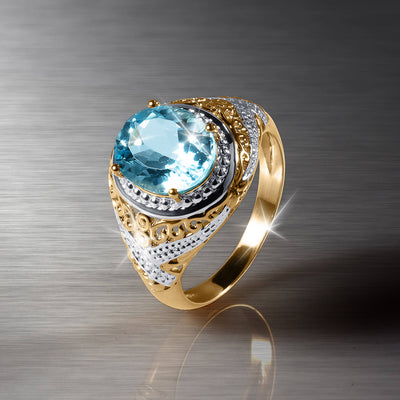 Daniel Steiger High Seas Topaz Men's Ring