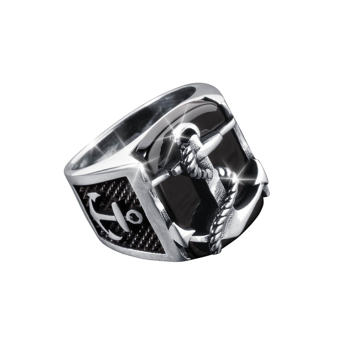 Daniel Steiger Anchor Onyx Ring