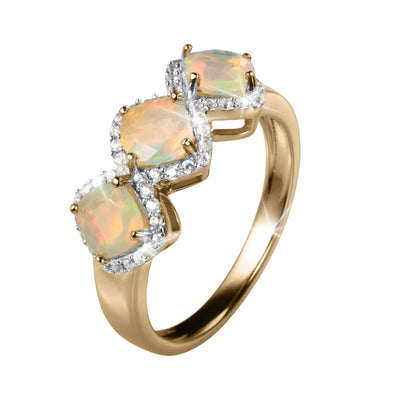 Daniel Steiger Celestial Opal Ladies Ring