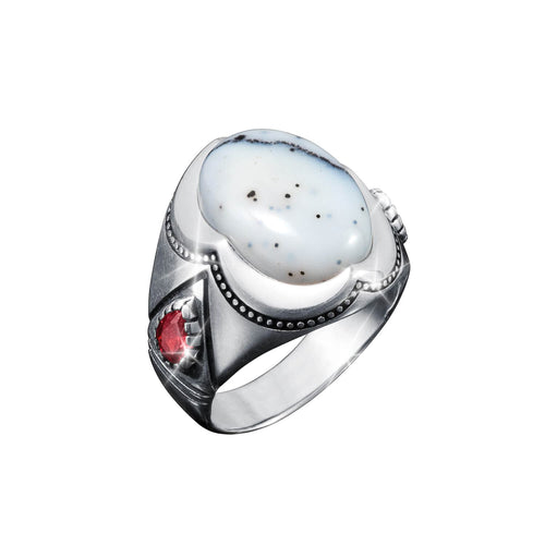 Daniel Steiger Bianco Dendritic Opal Men&