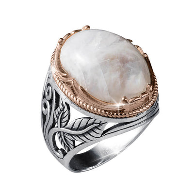 Daniel Steiger Moonstone Men's Ring