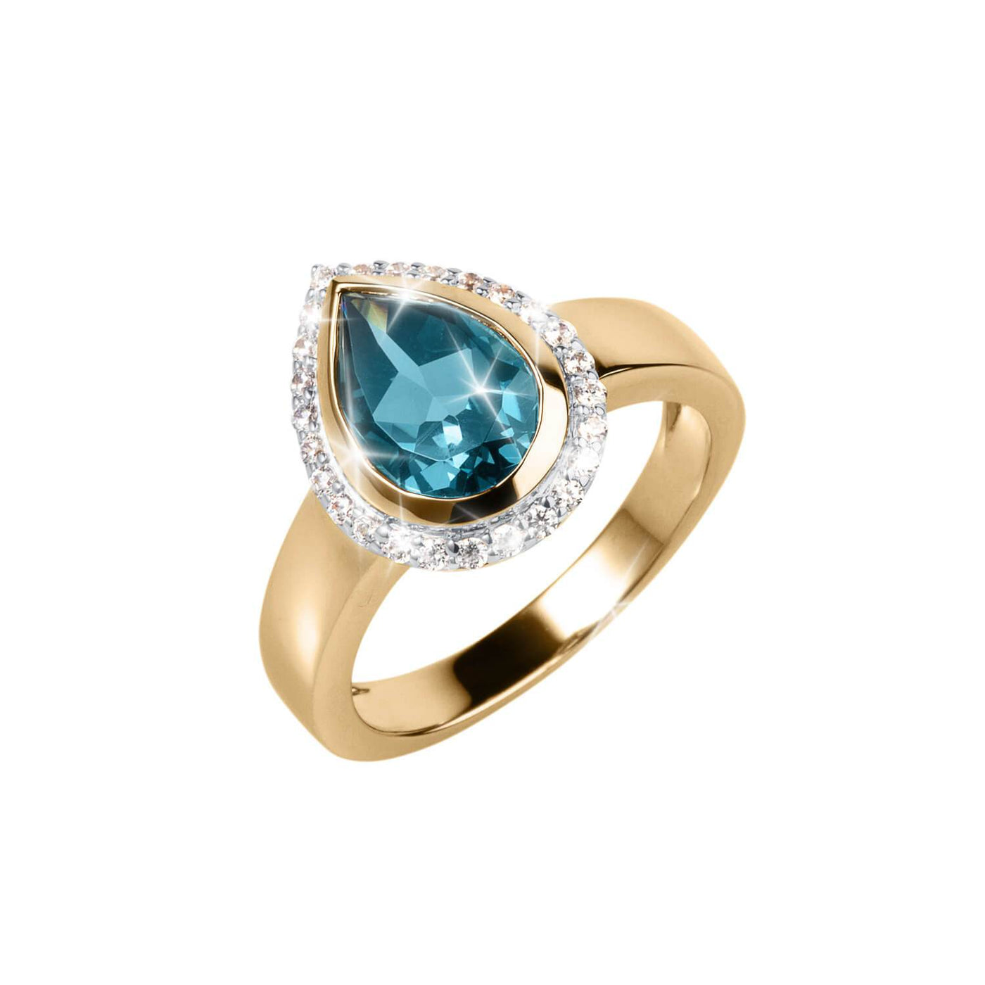 Daniel Steiger Carnaby London Blue Topaz Ladies Ring