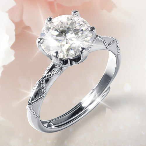 Daniel Steiger Stella Moissanite Ladies Ring