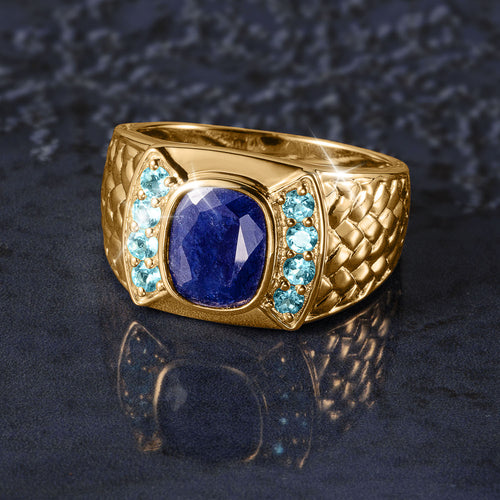 Daniel Steiger Memento Sapphire & Blue Topaz Men&