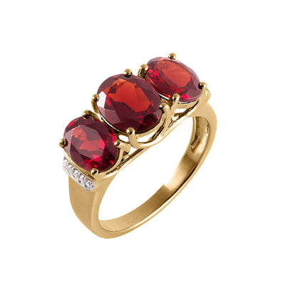 Daniel Steiger Eleganzia Garnet Ladies Ring