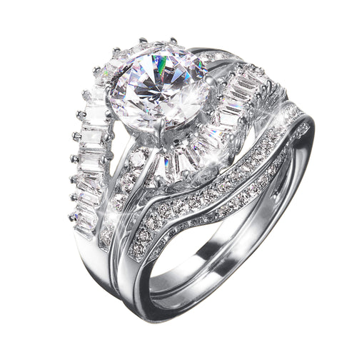 Daniel Steiger Heavenly Union Bridal Ring Set