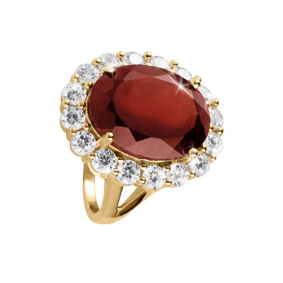 Daniel Steiger Garnet Glow Ladies Ring