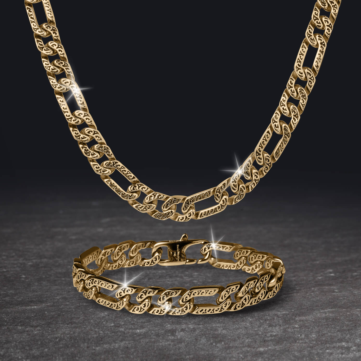Daniel Steiger Golden Figaro Men's Bracelet