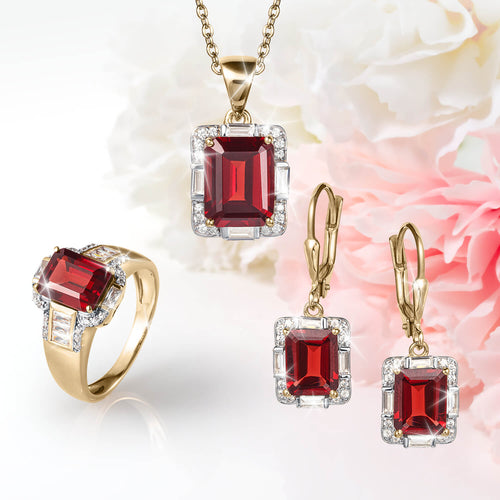 Daniel Steiger Crimson Paradise Garnet Collection