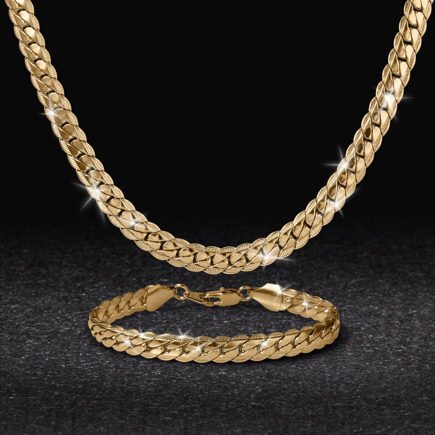 Daniel Steiger Imperial Golden Men's Necklace