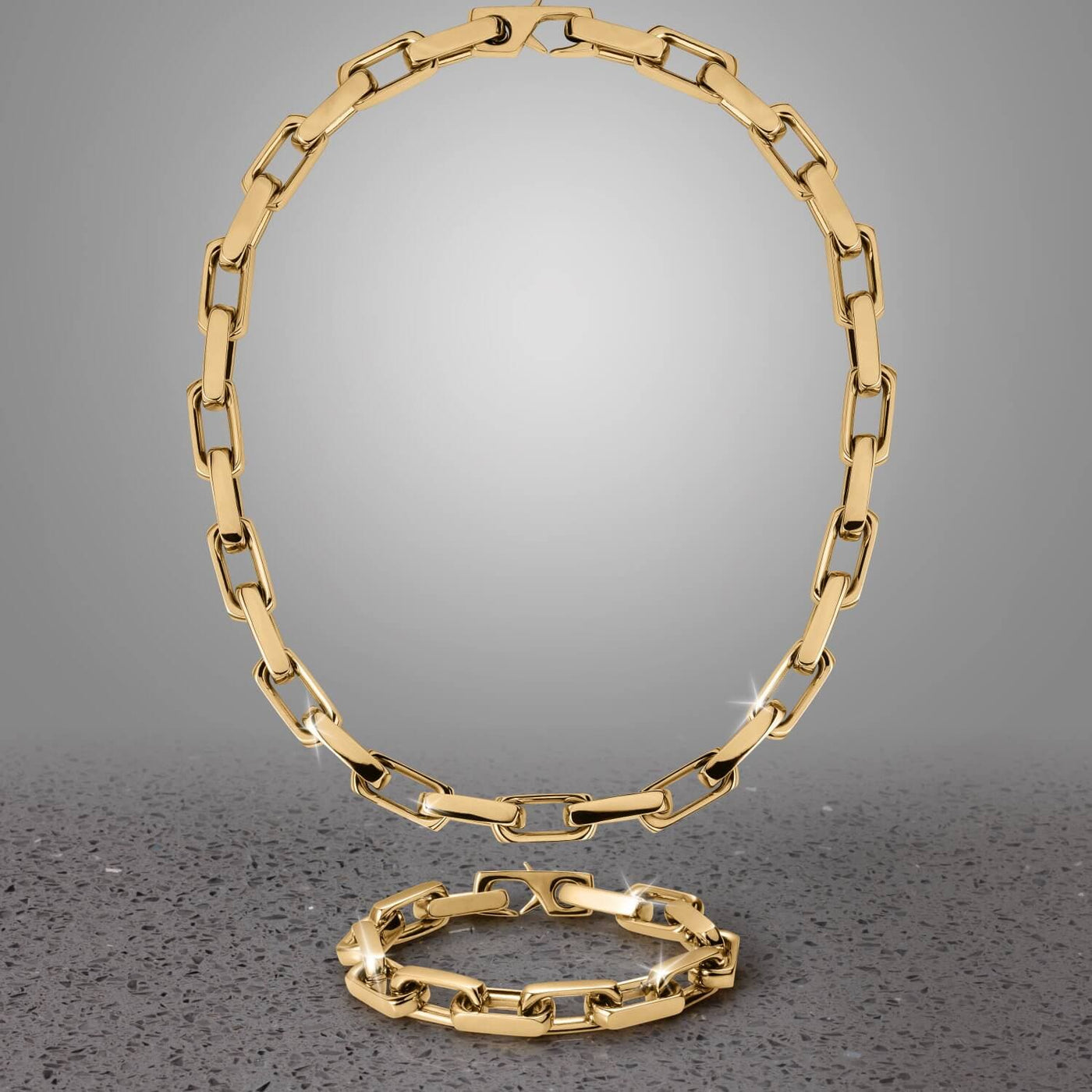 Daniel Steiger Insignia Golden Necklace
