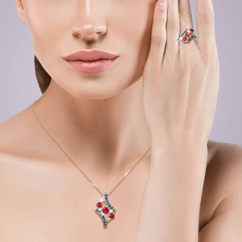 Daniel Steiger Cherries & Berries Pendant