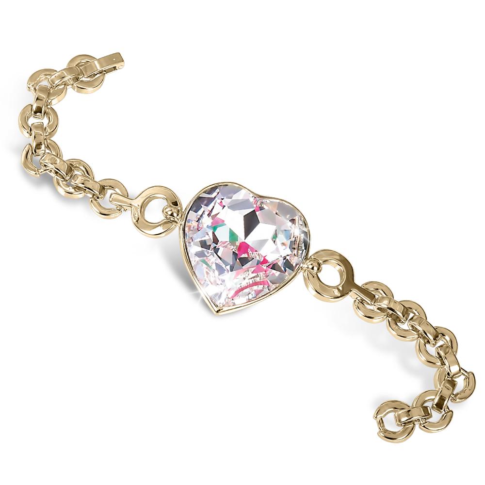 Daniel Steiger Swarovski Heart Bracelet