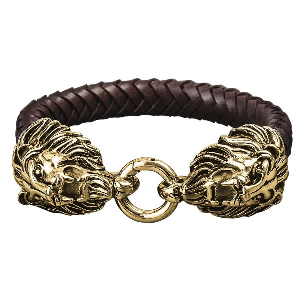 Daniel Steiger Lionheart Brown Bracelet